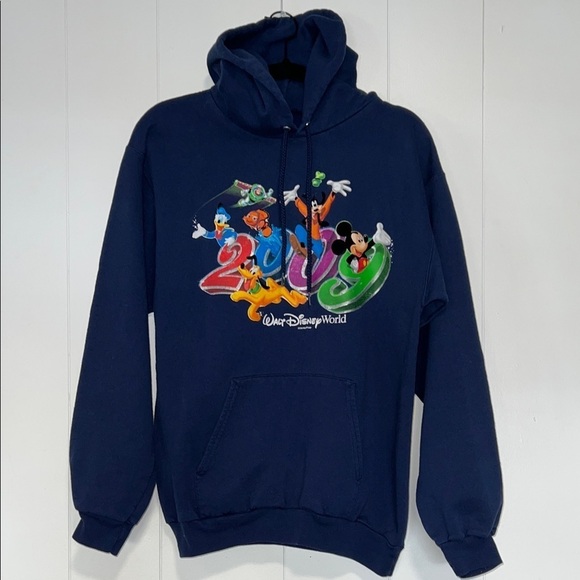 Walt Disney Tops - Walt Disneys World 2009 Disney Pixar Long Sleeve Blue Hoodie 7
